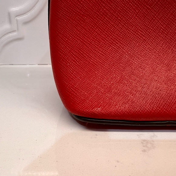 Michael Kors Red Leather Cross Body Bag - Picture 4 of 7